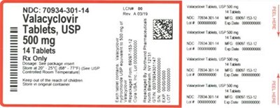Label (70934 301 14   Rev A 03 19)